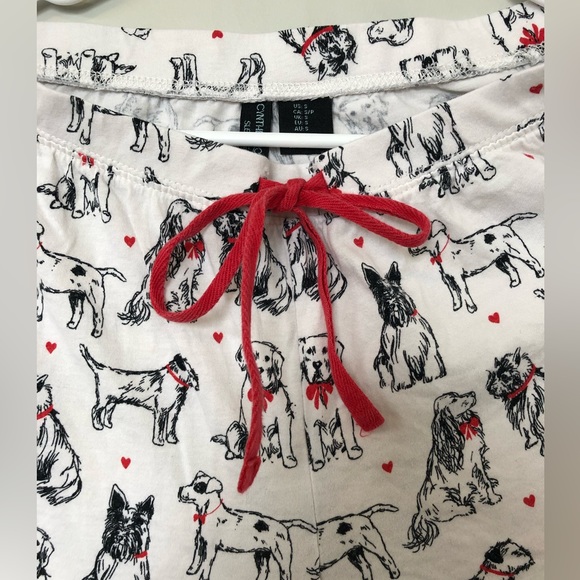 Pajama pants with cute dog and heart print. - Picture 5 of 5